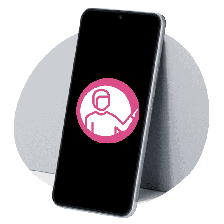 Smartphone with app